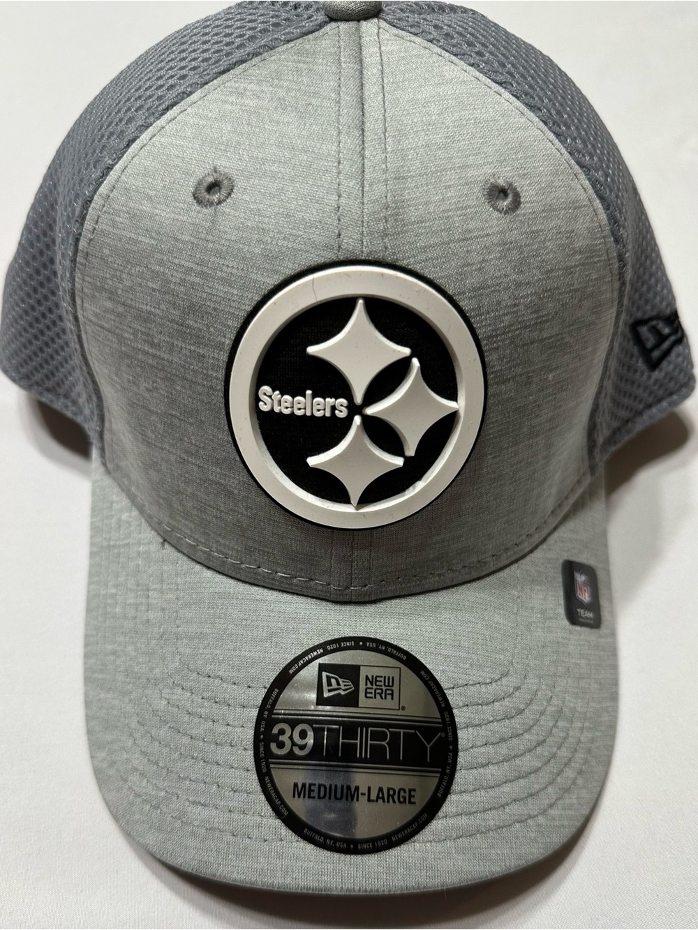 NWT New Era 39THIRTY Pittsburgh Steelers Hat M/L